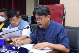 วันพุธที่ 19 มิถุนายน 2567 เวลา 13.30 น. นายสมพงษ์นำศรีเจริญสุข กรรมการหอการค้าฯ ร่วมประชุมติดตามความพร้อมการจัดทำน้ำพระพุทธมนต์ศักดิ์สิทธิ์ของจังหวัด งานเฉลิมพระเกียรติพระบาทสมเด็จพระเจ้าอยู่หัว เนื่องในโอกาสมหามงคลเฉลิมพระเกียรติพระชนมพรรษา 6 รอบ 28 กรก