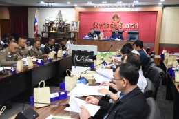 วันพุธที่ 19 มิถุนายน 2567 เวลา 13.30 น. นายสมพงษ์นำศรีเจริญสุข กรรมการหอการค้าฯ ร่วมประชุมติดตามความพร้อมการจัดทำน้ำพระพุทธมนต์ศักดิ์สิทธิ์ของจังหวัด งานเฉลิมพระเกียรติพระบาทสมเด็จพระเจ้าอยู่หัว เนื่องในโอกาสมหามงคลเฉลิมพระเกียรติพระชนมพรรษา 6 รอบ 28 กรก