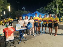 วันเสาร์ที่ 2 พฤศจิกายน 2567 เวลา 17.00 น. นายยุทธนา มาจากเจือ ประธานโครงการฯ และทีมงาน Zero Co2 ออกไปเชิญชวน ประชาสัมพันธ์กิจกรรมวิ่ง เพื่อสิ่งแวดล้อม Zero Co2 Run Chachoengsao 2024 ครั้งที่ 3   ในงาน เดิน วิ่ง ปั่น ป้องกันอัมพาต ครั้งที่ 10 เฉลิมพระเกีย