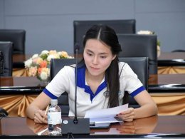 วันศุกร์ที่ 8 พฤศจิกายน 2567 เวลา 13.00 น. นางสาวศรุตยา แก้วเมืองเพชร  รองประธาน YEC ร่วมประชุมเตรียมความพร้อมในการจัดกิจกรรมงานเดินแบบผ้าไทยการกุศล (ผ้าไทย ใส่ให้สนุก) ในงานนมัสการหลวงพ่อโสธรและ งานประจำปีจังหวัดฉะเชิงเทรา พ.ศ. 2567  ณ ห้องเจ้าเสวย ชั้น 