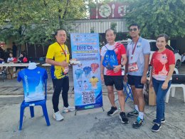 วันอาทิตย์ที่ 10 พฤศจิกายน 2567  ดร.จิตรกร เผด็จศึกประธานหอการค้า นายยุทธนา มาตเจือ ประธานโครงการ Zero CO2 นายทนงศักดิ์ทรัพย์ เฟื่องฟูกรรมการหอการค้า ร่วมกิจกรรมงานเดิน วิ่ง มินิมาราธอนคนบางน้ำเปรี้ยว ไม่ทิ้งกัน ครั้งที่ 3  และทีมงาน Zero Co2 ออกไปเชิญชวน