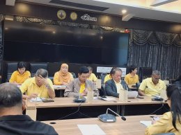 วันจันทร์ที่ 11 พฤศจิกายน 2567 เวลา 9.30 น. นายทนงศักดิ์ทรัพย์เฟื่องฟู กรรมการหอการค้า ร่วมประชุมคณะกรรมการให้ความช่วยเหลือผู้ประสบภัยพิบัติภัยจังหวัดฉะเชิงเทรา (ก.ช.ภ.จ.ฉช.) ครั้งที่ 7/2567 ณ ห้องประชุมพระยาศรีสุนทรโวหาร (น้อย อาจารยางกูร) ชั้น 1 ศาลากลา