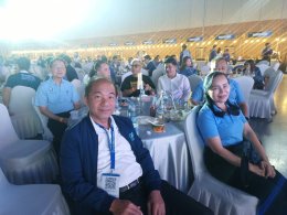 วันศุกร์ที่ 22 พฤศจิกายน 2567 เวลา 18.00 -21.00 น. หอการค้าจังหวัดฉะเชิงเทรา ร่วมงานเลี้ยงต้อนรับผู้เข้าร่วมสัมมนาหอการค้าทั่วประเทศ ครั้งที่ 42 ณ  NICE HALL 2-3 ณ สวนนงนุช พัทยา และร่วมออกบูธ ขนมของดี ของฝากจังหวัดฉะเชิงเทรา จำนวน 500 ชิ้น แจกผู้เข้าร่วม