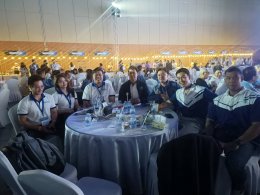 วันศุกร์ที่ 22 พฤศจิกายน 2567 เวลา 18.00 -21.00 น. หอการค้าจังหวัดฉะเชิงเทรา ร่วมงานเลี้ยงต้อนรับผู้เข้าร่วมสัมมนาหอการค้าทั่วประเทศ ครั้งที่ 42 ณ  NICE HALL 2-3 ณ สวนนงนุช พัทยา และร่วมออกบูธ ขนมของดี ของฝากจังหวัดฉะเชิงเทรา จำนวน 500 ชิ้น แจกผู้เข้าร่วม