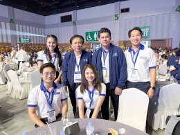 วันศุกร์ที่ 22 พฤศจิกายน 2567 เวลา 18.00 -21.00 น. หอการค้าจังหวัดฉะเชิงเทรา ร่วมงานเลี้ยงต้อนรับผู้เข้าร่วมสัมมนาหอการค้าทั่วประเทศ ครั้งที่ 42 ณ  NICE HALL 2-3 ณ สวนนงนุช พัทยา และร่วมออกบูธ ขนมของดี ของฝากจังหวัดฉะเชิงเทรา จำนวน 500 ชิ้น แจกผู้เข้าร่วม