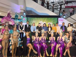 วันเสาร์ที่ 23 พฤศจิกายน 2567 เวลา 13.00 น. นายวสันต์ ศิรินภารัตน์ รองประธานหอการค้าฯ ร่วมพิธีเปิดงาน มหกรรมอาหารสุดยิ่งใหญ่ "FESTIE FOOD เจ๊พาชิม" ณ ลานกิจกรกรรมหน้า TOPS ชั้น 1 ศูนย์การค้าโรบินสันไลฟ์สไตล์ ฉะเชิงเทรา