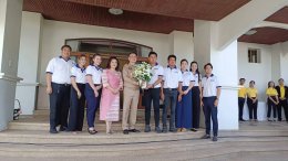 วันจันทร์ที่ 25 พฤศจิกายน 2567 เวลา 08.30 น. หอการค้าจังหวัดฉะเชิงเทรา และผู้ประกอบการรุ่นใหม่ YEC หอการค้าจังหวัดฉะเชิงเทรา  ร่วมต้อนรับ ผู้ว่าราชการจังหวัดฉะเชิงเทรา นายขจรเกียรติ รักพานิชมณี นางปิติมา รักพานิชมณี ณ จวนผู้ว่าราชการจังหวัดฉะเชิงเทรา หอกา