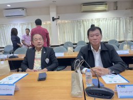 วันอังคารที่ 26 พฤศจิกายน 2567 เวลา 10.00 น.ดร. จิตรกร เผด็จศึก ประธานหอการค้าฯ ร่วมการประชุมคณะกรรมการร่วมภาครัฐและเอกชนเพื่อแก้ไขปัญหาทางเศรษฐกิจกลุ่มจังหวัดภาคตะวันออก 1 (กรอ.กลุ่มจังหวัดภาคตะวันออก 1) ครั้งที่ 1/2568 ณ ห้องประชุมพิพิธโภไคย ชั้น 3 ศาลา