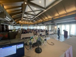  วันอังคารที่ 7 มกราคม 2568 เวลา 11.00 - 12.00 น. นายยุทธนา มาตเจือ รองประธานหอการค้า เป็นวิทยากรบรรยายพิเศษ หัวข้อ การพัฒนากำลังแรงงานเพื่อส่งเสริมการพัฒนาทักษะแรงงานรองรับนโยบาย Soft Power   ณ โรงแรมซันธารา เวลเนสรีสอร์ท อ.เมือง จ.ฉะเชิงเทรา