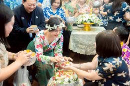 นายยุทธนา มาตเจือประธานและคณะกรรมการหอการค้าจังหวัดฉะเชิงเทรา  ร่วมพิธีรดน้ำขอพร นางสาวฉัตรประอร นิยม ผู้ว่าราชการจังหวัดฉะเชิงเทรา เนื่องในเทศกาลสงกรานต์ ประจำปี 2569 ในวันพฤหัสบดีที่ 9 เมษายน 2569 เวลา 13.00 น .ณ ห้องประชุมพระยาศรีสุนทรโวหารน้อยอาจารกูร