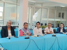 หอการค้าจังหวัดฉะเชิงเทรา ลงนามบันทึกข้อตกลงความร่วมมือโครงการส่งเสริมด้านการศึกษาด้านส่งออก (สินค้า ชุมชน) และด้านการท่องเที่ยว ระหว่าง หอการค้าจังหวัดฉะเชิงเทรา ร่วมกับ สมาคมส่งเสริมมิตรภาพเศรษฐกิจและวัฒนธรรมไทยจีน ในวันอังคารที่ 11 กุมภาพันธ์ 2568 เวลา