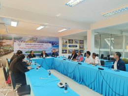 หอการค้าจังหวัดฉะเชิงเทรา ลงนามบันทึกข้อตกลงความร่วมมือโครงการส่งเสริมด้านการศึกษาด้านส่งออก (สินค้า ชุมชน) และด้านการท่องเที่ยว ระหว่าง หอการค้าจังหวัดฉะเชิงเทรา ร่วมกับ สมาคมส่งเสริมมิตรภาพเศรษฐกิจและวัฒนธรรมไทยจีน ในวันอังคารที่ 11 กุมภาพันธ์ 2568 เวลา