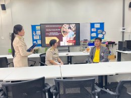 วันจันทร์ที่ 17 กุมภาพันธ์ 2568 เวลา 13.00 น.นายยุทธนา มาตเจือ รองประธานหอการค้า ร่วมเป็นคณะกรรมการประเมินมาตรฐานวิชาชีพให้กับนักเรียน นักศึกษา ระดับชั้น ปวช.3 และ ปวส.2  ปีการศึกษา 2567 ณ ห้อง 346 วิทยาลัยอาชีวศึกษา ฉะเชิงเทรา 