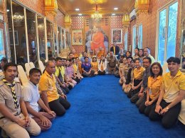 วันจันทร์ที่ 17 กุมภาพันธ์ 2568 เวลา 13.30 น. นายทนงศักดิ์ ทรัพย์เฟื่องฟู กรรมการหอการค้า ร่วมประชุมหารือการคำเนินโครงการส่งเสริมการท่องเที่ยววิถีชุมชนตำบลคลองหลวงแพ่ง กิจกรรม เห็น-วิ่ง "Khlong Luang Phaeng Mini-Marathon through the local way of life