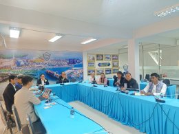 วันพุธที่ 19 กุมภาพันธ์ 2568 เวลา 10.00 น. ประชุมปรึกษาหารือเรื่องการส่งสินค้าไปยังตะวันออกกลาง และการทำแพลทฟอร์ม ณ หอการค้าจังหวัดฉะเชิงเทรา