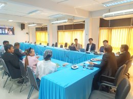 วันพุธที่ 19 กุมภาพันธ์ 2568 เวลา 10.00 น. ประชุมปรึกษาหารือเรื่องการส่งสินค้าไปยังตะวันออกกลาง และการทำแพลทฟอร์ม ณ หอการค้าจังหวัดฉะเชิงเทรา
