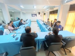 วันพุธที่ 19 กุมภาพันธ์ 2568 เวลา 10.00 น. ประชุมปรึกษาหารือเรื่องการส่งสินค้าไปยังตะวันออกกลาง และการทำแพลทฟอร์ม ณ หอการค้าจังหวัดฉะเชิงเทรา