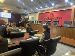 วันอังคารที่ 25 กุมภาพันธ์ 2568 เวลา 13.30 น. ดร.จิตรกรเผด็จศึก ประธานหอการค้าฯ และคณะกรรมการ  หอการค้าฯร่วมประชุมคณะกรรมการร่วมภาครัฐและเอกชนเพื่อพัฒนาและแก้ไขปัญหาทางเศรษฐกิจจังหวัดฉะเชิงเทรา (กรอ.จังหวัด) ครั้งที่ 2/2568 ณ ห้องประชุมมรุพงษ์ศิริพัฒน์ ชั