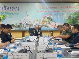 วันศุกร์ที่ 17 เมษายน 2569 เวลา 13.30 - 15.00 น. นายยุทธนา มาตเจือ ประธานหอการค้า ร่วมประชุมหารือ เพื่อจัดทำข้อมูลเกี่ยวกับ "ภัยคุกคามความมั่นคงรูปแบยใหม่" ในเขตเศรษฐกิจพิเศษ (EEC) ในการบรรยายสรุปต้อนรับคณะกรรมมาธิการการทหารและความมั่นคงของรัฐวุ