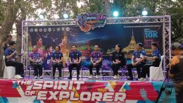 วันจันทร์ที่ 20 เมษายน 2569 เวลา 17.00 น.นายยุทธนา มาตเจือ ประธานร่วมแถลงข่าวและคณะกรรมการหอการค้า ร่วมพิธีแถลงข่าว กิจกรรมวิ่งเพื่อการท่องเที่ยวเชิงกีฬา 3 สมุทร 8 ริ้ว Night RUN ภายใต้โครงการส่งเสริมการท่องเที่ยวเชิงธุรกิจ ณ บริเวณสวนสมเด็จพระศรีนครินทร์