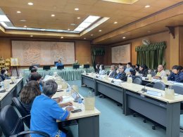 วันศุกร์ที่ 23 พฤษภาคม 2568 เวลา 13.30 น. ดร.จิตรกร เผด็จศึก ประธานหอการค้ากลุ่มภาคตะวันออก 1 ร่วมประชุมคณะกรรมการบริหารงานกลุ่มจังหวัดแบบบูรณาการ (ก.บ.ก.) กลุ่มจังหวัดภาคตะวันออก 1 (ฉะเชิงเทรา ชลบุรี ระยอง) ครั้งที่ 4/2568 ณ ห้องประชุมชลบุรี ชั้น 3 ศาลาก