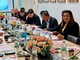 วันจันทร์ที่ 26 พฤษภาคม 2568 เวลา 16.00 น.ดร.จิตรกร เผด็จศึก ประธานอาวุโส นายยุทธนา มาตเจือประธานหอการค้า และคณะกรรมการหอการค้าจังหวัดฉะเชิงเทรา ร่วมประชุมใหญ่คณะกรรมการสมาคมชาวฉะเชิงเทรา ครั้งที่ 1/2568 ห้องประชุม ชั้น 5 อาคารทองประทาน สมาคมชาวฉะเชิงเทรา