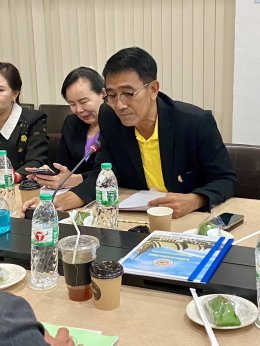 วันจันทร์ที่ 26 พฤษภาคม 2568 เวลา 16.00 น.ดร.จิตรกร เผด็จศึก ประธานอาวุโส นายยุทธนา มาตเจือประธานหอการค้า และคณะกรรมการหอการค้าจังหวัดฉะเชิงเทรา ร่วมประชุมใหญ่คณะกรรมการสมาคมชาวฉะเชิงเทรา ครั้งที่ 1/2568 ห้องประชุม ชั้น 5 อาคารทองประทาน สมาคมชาวฉะเชิงเทรา