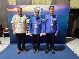 วันที่ 31 พฤษภาคม 2568 - 1 มิถุนายน 2568 ดร.จิตรกร เผด็จศึก ประธานอวุโส นายยุทธนา มาตเจือ ประธานหอการค้า นายจอมพงษ์ ชูทับทิม เลขาธิการ นายอาทร เสริมศักดิ์ศศิธร ประธานYEC ร่วมประชุมใหญ่หอการค้าภาค 5 ภาค ประจำปี 2568 ณ ห้องรอยัล จูบิลี่ บอลรูม ชั้น 1 อาคาร 