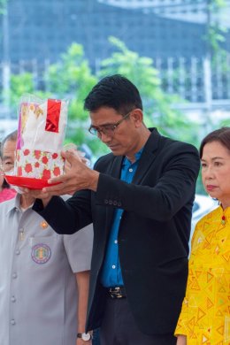 วันศุกร์ที่ 6 มิถุนายน 2568 เวลา 9.30 น. นายยุทธนา มาตเจือ ประธานหอการค้าฯ ร่วมงานวันเกิดองค์เจ้าพ่อหลักเมืองฉะเชิงเทรา ประจำปี 2568  ณ ศาลเจ้าพ่อหลักเมืองฉะเชิงเทรา