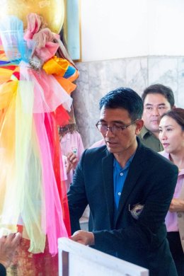 วันศุกร์ที่ 6 มิถุนายน 2568 เวลา 9.30 น. นายยุทธนา มาตเจือ ประธานหอการค้าฯ ร่วมงานวันเกิดองค์เจ้าพ่อหลักเมืองฉะเชิงเทรา ประจำปี 2568  ณ ศาลเจ้าพ่อหลักเมืองฉะเชิงเทรา
