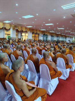 วันพุธที่ 11 มิถุนายน 2568 เวลา 13.30 น.นายสมพงษ์ นำศรีเจริญสุข กรรมการหอการค้าฯ ร่วมพิธีทรงตั้งเปรียญธรรม 3 ประโยค และพิธีมอบประกาศนียบัตร ประโยค 1-2 แก่พระภิกษุสามเณร ในเขตปกครองคณะสงฆ์หนตะวันออก ภาค 9 ภาค 11 และ ภาค 12 ประจำปีพุทธศักราช 2568 ณ วัดโสธรว