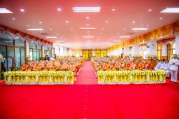 วันพุธที่ 11 มิถุนายน 2568 เวลา 13.30 น.นายสมพงษ์ นำศรีเจริญสุข กรรมการหอการค้าฯ ร่วมพิธีทรงตั้งเปรียญธรรม 3 ประโยค และพิธีมอบประกาศนียบัตร ประโยค 1-2 แก่พระภิกษุสามเณร ในเขตปกครองคณะสงฆ์หนตะวันออก ภาค 9 ภาค 11 และ ภาค 12 ประจำปีพุทธศักราช 2568 ณ วัดโสธรว