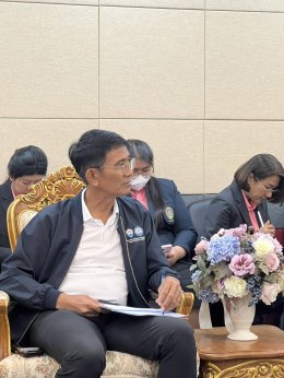วันอังคารที่ 22 กรกฎาคม 2568 เวลา 10.00 น. นายยุทธนา มาตเจือ ประธานหอการค้า ร่วมหารือการสนับสนุนการจัดงาน EEC EXPO 2025 ณ ท้องประชุมวิชิตสงคราม (ห้องรับรองผู้ว่าราชการจังหวัดฉะเชิงเทรา) ชั้น 4 ศาลากลางจังหวัดฉะเชิงเทรา
