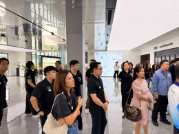 นายยุทธนา มาตเจือประธานหอการค้า และคณะกรรมการหอการค้าร่วมศึกษาดูงาน ณ โรงงานผลิตรถยนต์ไฟฟ้าแห่งแรกของประเทศไทย และแห่งแรกของอาเซียน BYD ( บริษัท บีวายดี ออโต้ (ประเทศไทย) จำกัด จังหวัดระยอง ในวันศุกร์ที่ 19 กันยายน 2568 เวลา 13:30 -15:30น.   จัดโดย กลุ่มผ