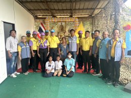 วันศุกร์ที่ 26 กรกฎาคม 2567 เวลา 10.30 น. หอการค้าจังหวัดฉะเชิงเทรา ร่วมพิธีมอบบ้านแก่ผู้ยากไร้ (นางกมลวรรณ เมืองแมด) ที่หอการค้าจังหวัดฉะเชิงเทรา ได้ร่วมมอบเงินซ่อมแซมไว้ ซึ่งบัดนี้บ้านเสร็จพร้อมส่งมอบ เพื่อเฉลิมพระเกียรติเนื่องในโอกาสมหามงคลเฉลิมพระชนมพ