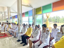 วันอาทิตย์ที่ 28 กรกฎาคม 2567 เวลา 07.00 น.ประธานหอการค้าจังหวัดฉะเชิงเทรา และคณะ ร่วมพิธีเจริญพระพุทธมนต์และพิธี ทำบุญตักบาตร ณ วัดโสธรวรารามวรวิหาร  (ศาลาอัญเชิญหลวงพ่อพุทธะโสธรขึ้นจากแม่น้ำบางปะกง) เพื่อถวายพระราชกุศล พระบาทสมเด็จพระเจ้าอยู่หัว เนื่องใ