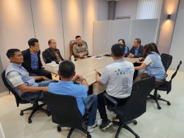 ร่วมสวัสดีปีใหม่และแสดงความยินดี พลตำรวจตรี เกรียงไกร บุญซ้อน ผู้บังคับการตำรวจภูธรจังหวัดฉะเชิงเทรา(เพิ่งมาดำรงตำแหน่ง) ในวันอังคารที่ 21 มกราคม 2568 เวลา 13.00 น.ณ กองบังคับการตำรวจภูธรจังหวัดฉะเชิงเทรา ต.บางแก้ว อ.เมือง จ.ฉะเชิงเทรา