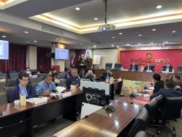 ประชุมคณะกรรมการร่วมภาคเอกชน 3 สถาบัน (กกร.) จังหวัดฉะเชิงเทรา ครั้งที่ 1/2568  ในวันศุกร์ที่ 7 กุมภาพันธ์ 2568 เวลา 10.00-12.00 น. ณ  ห้องประชุมมรุพงษ์ศิริพัฒน์ ชั้น 4 ศาลากลางหวัดฉะเชิงเทรา 