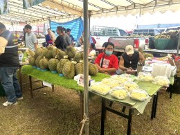หอการค้าจังหวัดฉะเชิงเทรา ร่วม เปิดงานเทศกาลทุเรียน ท่าตะเกียบ จังหวัดฉะเชิงเทรา ในโครงการจัดงานวันเกษตรและประกวดพืชผลทางการเกษตรของดีอำเภอตะเกียบ ประจำปี 2568 วันที่ 7 มิถุนายน 2568 เวลา 9.30 น.ณ ลานเอนกประสงค์บ้านดากาาะกระทิงต.คลองตะเกรา อ. ท่าตะเกียบ จ