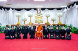 วันอาทิตย์ที่ 21 มิถุนายน 2569 เวลา 16.00 น. นายยุทธนา มาตเจือ ประธานหอการค้าจังหวัดฉะเชิงเทรา และคณะ ร่วมพิธีบำเพ็ญกุศลสวดพระอภิธรรมอุทิศถวายพระราชกุศลแด่สมเด็จพระเจ้าลูกเธอ เจ้าฟ้าพัชรกิติยาภา นเรนทิราเทพยวดี กรมหลวงราชสาริณีสิริพัชร มหาวัชรราชธิดา ณ อา