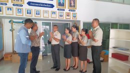 วันอังคารที่ 2 มกราคม 2567 เวลา 13.00 น. หน่วยงานสงเคราะห์ทหารผ่านศึกเขตชลบุรี เข้าพบ ดร.จิตรกร เผด็จศึก ประธานหอการค้าจังหวัดฉะเชิงเทรา และนายยุทธนา มาตเจือ รองประธานหอการค้าจังหวัดฉะเชิงเทรา เพื่อมอบกระเช้าสวัสดีปีใหม่ พร้อมเชิญชวนร่วมงานวันทหารผ่านศึก 