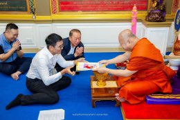 วันจันทร์ที่ 10 สิงหาคม 2569 เวลา 10.30 น. นายยุทธนา มาดเจือ ประธานหอการค้าจังหวัดฉะเชิงเทรา และคณะกรรมการเข้ากราบนมัสการเจ้าอาวาสวัดโสธรวรววิหาร เพื่อหารือเรื่องการทอดผ้าป่าสามัคคีเพื่อช่วยเหลือผู้ประสบภัยที่ได้รับผลกระทบจากช้างป่า และส่งเสริม อาชีพเกษตร