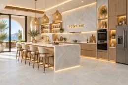 Captivating Onyx Marble-Look Floor and Wall Tiles