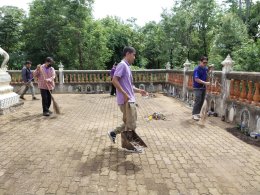 กิจกรรมรวมพลังสร้างสัปปายะสู่วัดด้วยวิธี 5 Big cleaning Day 