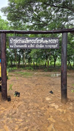 โครงการปกป้องสถาบันของชาติ ป่าชุมชนเฉลิมพระเกียรติ พระบาทสมเด็จพระเจ้าอยู่หัว เนื่องในโอกาสวันเฉลิมพระชนมพรรษา 28 กรกฎาคม 2567 ประจำปี 2567