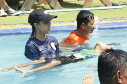 โครงการซ้อมแผนการป้องกันและบรรเทาสาธารณภัย ประจำปี 2568 (กิจกรรมป้องกันเด็กจมน้ำและการกู้ชีพ)