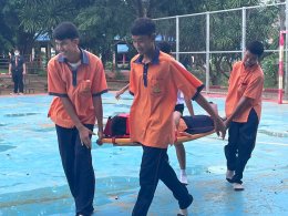 โครงการซ้อมแผนการป้องกันและบรรเทาสาธารณภัย ประจำปีงบประมาณ 2569 (กิจกรรมการระงับบอัคคีภัยและอพยพ กรณีเกิดแผ่นดินไหว) 