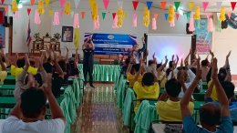 โครงการป้องกันและแก้ไขปัญหายาเสพติด ประจำปีงบประมาณ 2568 (กิจกรรมอบรมกำนัน ผู้ใหญ่บ้าน ผู้นำชุมชน ส่วนราชการ และประชาชนในตำบลสิงห์)