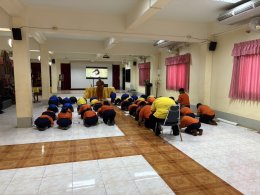 โครงการอบรมสร้างเสริมคุณธรรมจริยธรรม นำปัญญา ประจำปีงบประมาณ 2568