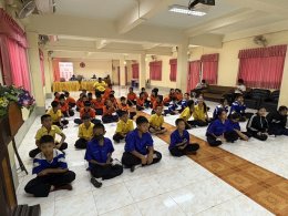 โครงการอบรมสร้างเสริมคุณธรรมจริยธรรม นำปัญญา ประจำปีงบประมาณ 2568